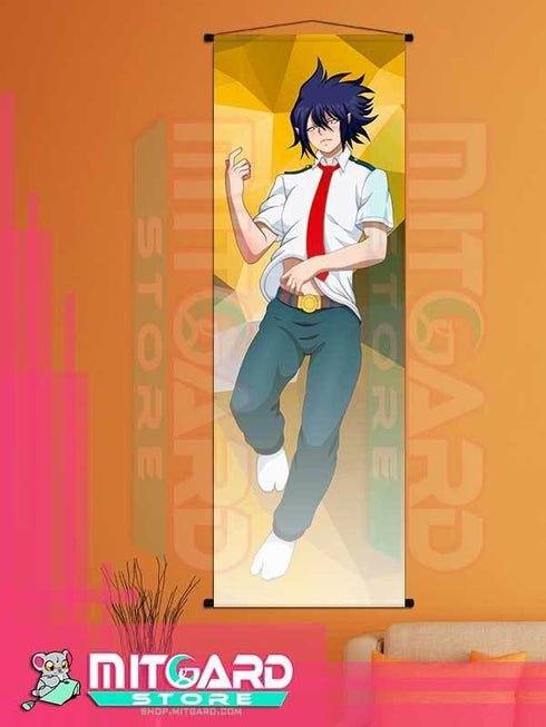 MY HERO ACADEMIA Amajiki Tamaki wall scroll fabric or Adhesive Vinyl poster - Fabric poster WITH plastic pole / 50cm x 150cm - 1